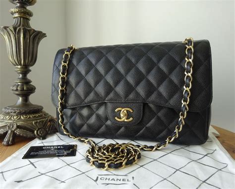 chanel flap bag biggest size